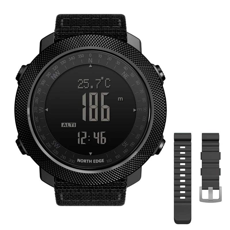 NORTH EDGE Apache 3 – Rugged Outdoor Digital Sports Watch