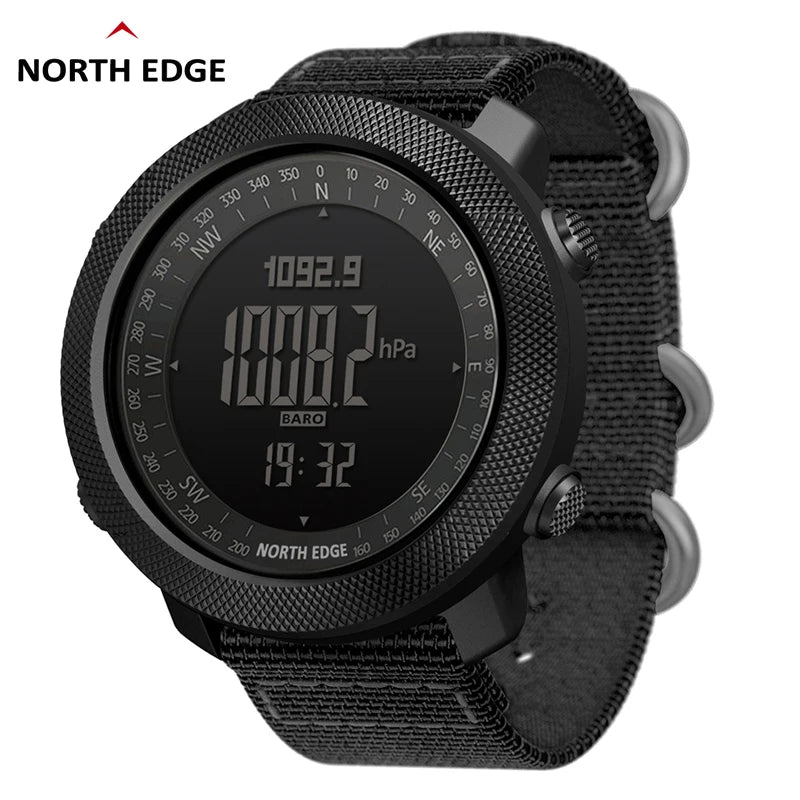 NORTH EDGE Apache 3 – Rugged Outdoor Digital Sports Watch