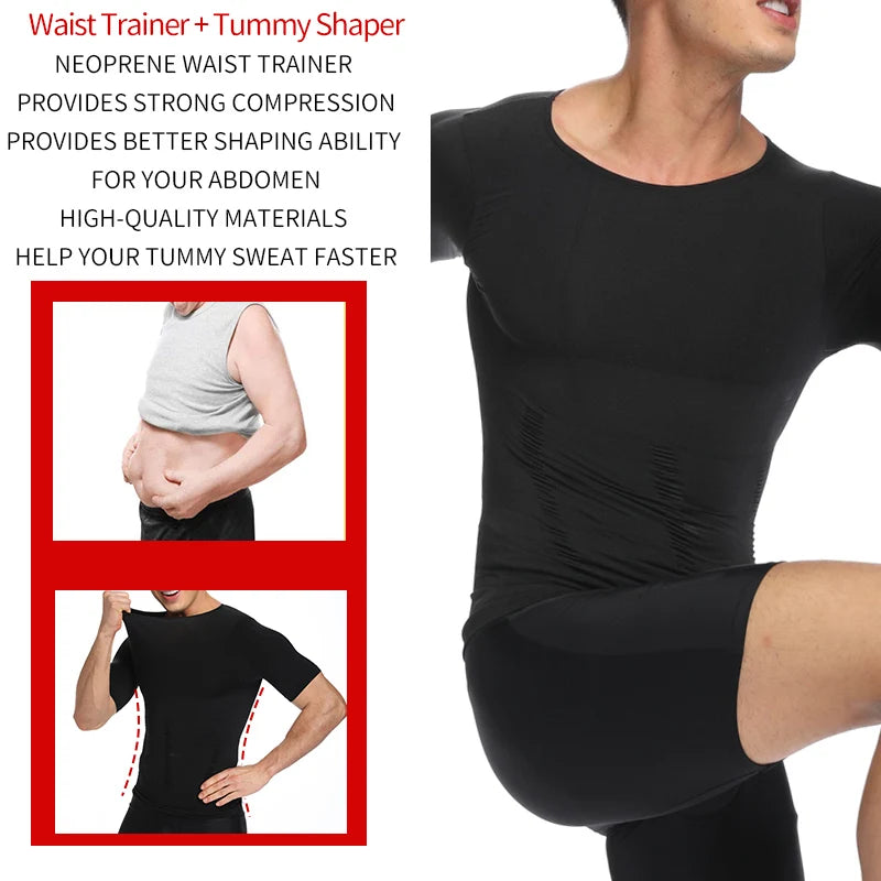 Men’s Slimming Body Shaper | Waist Trainer & Posture Corrector