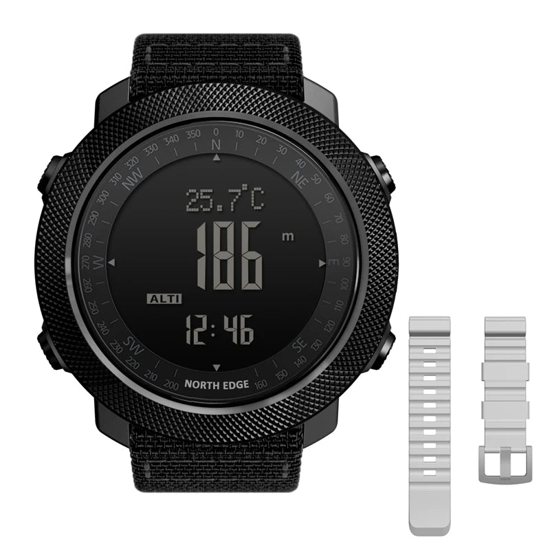 NORTH EDGE Apache 3 – Rugged Outdoor Digital Sports Watch