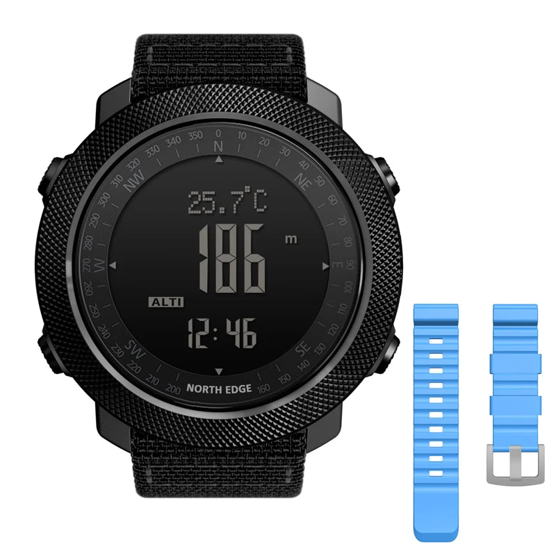 NORTH EDGE Apache 3 – Rugged Outdoor Digital Sports Watch