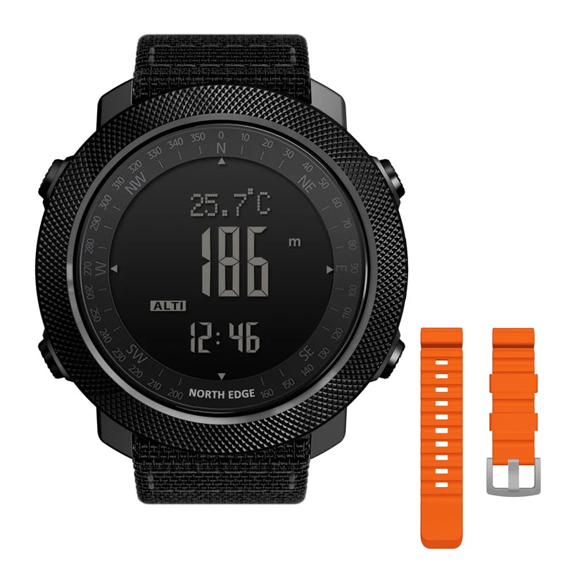 NORTH EDGE Apache 3 – Rugged Outdoor Digital Sports Watch