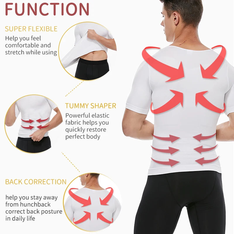 Men’s Slimming Body Shaper | Waist Trainer & Posture Corrector