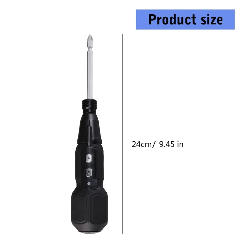 Cordless Electric Screwdriver | Rechargeable & Portable for DIY & Professional Use