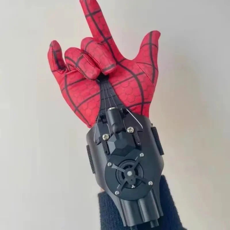 Fully Automatic Peripheral Spiderman Web Shooters Spider Silk Launcher Rope Device Cosplay Toys Props Toys Gifts