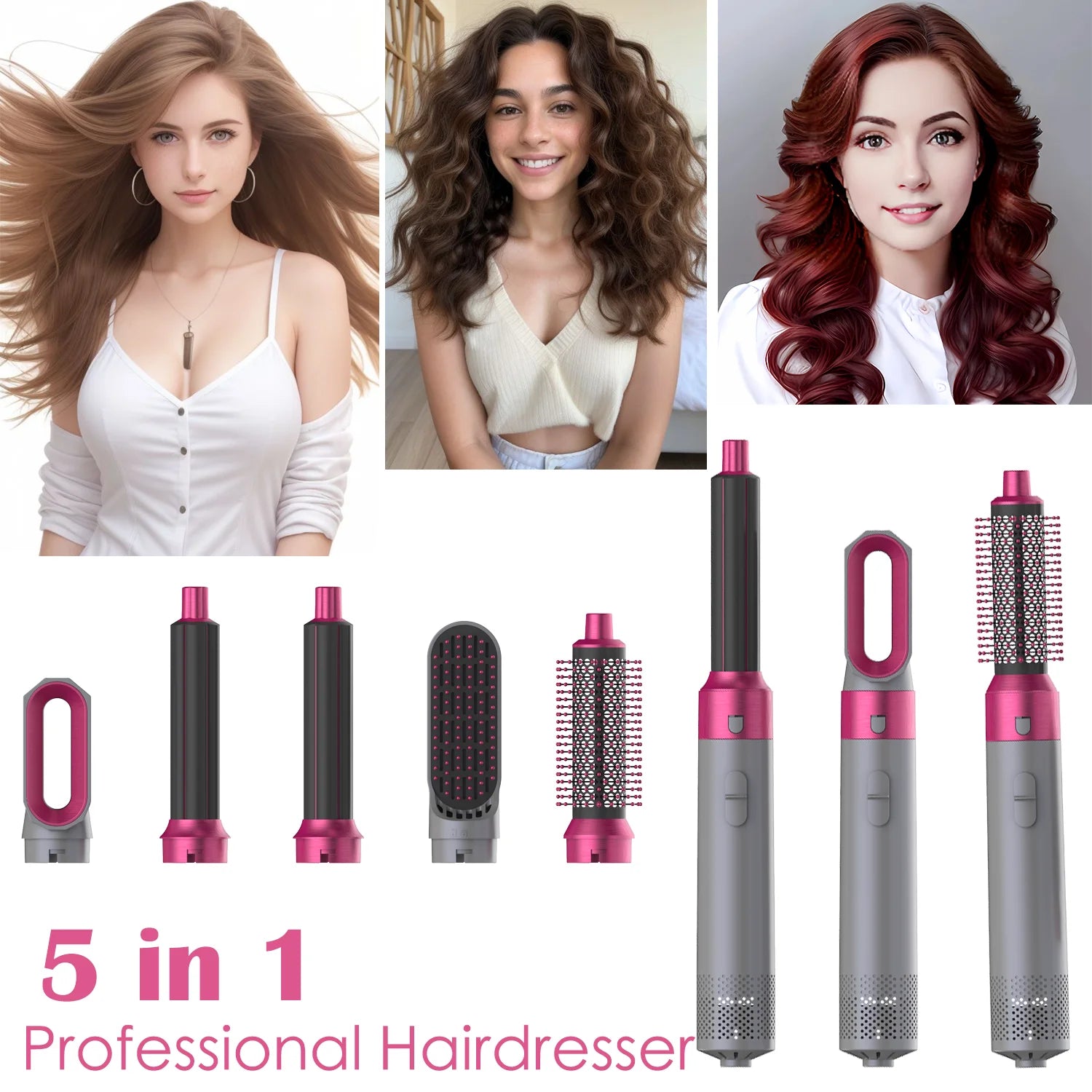 Fastyle 5-in-1 Hair Dryer & Styling Tool